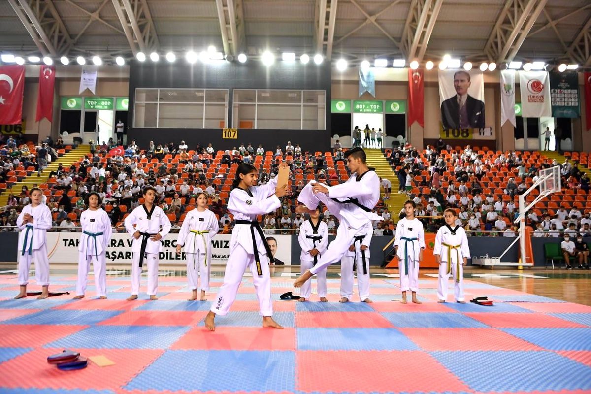 Tekvando Poomsae Türkiye Şampiyonası Mamak\'ta