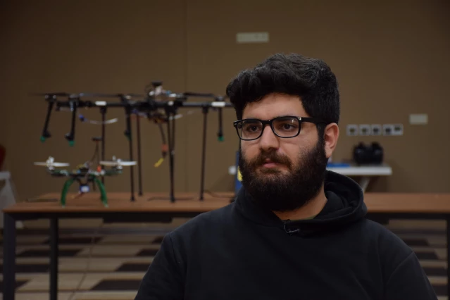 Üniversiteli gençlerden drone yardımıyla nebat hastalıklarını belirleme fail sistem