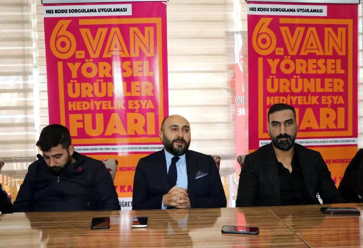 Van\'da \'6.Yöresel Ürünler ve Hediyelik Eşya Fuarı\' tanıtım toplantısı