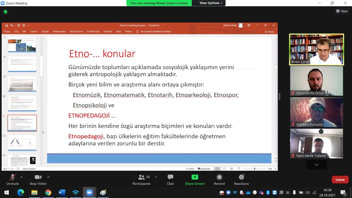 YTB Desteğiyle Ahıska Üzerine Akademik Okumalar Programı