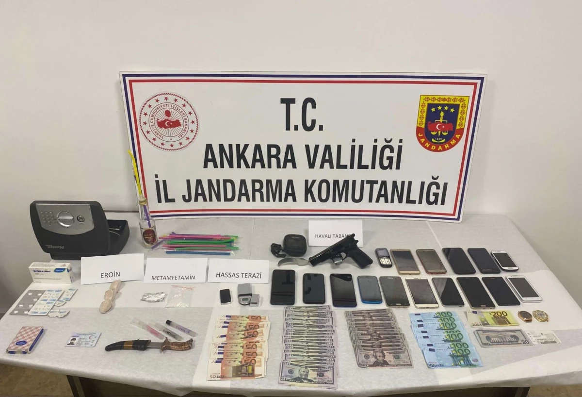 Son dakika... Ankara\'da uyuşturucu operasyonu: 6 gözaltı