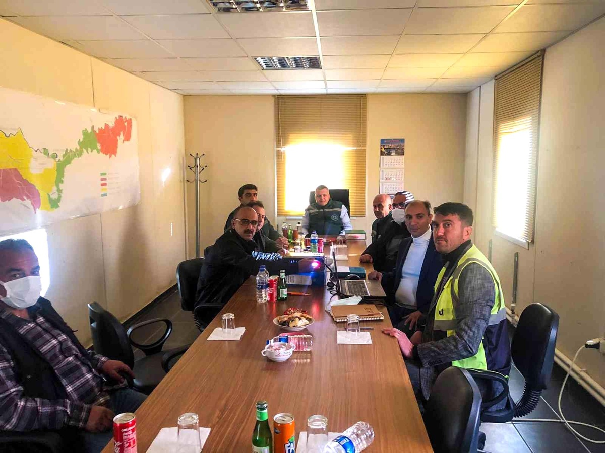 Bölge Müdürü Yavuz; Ortabahçe sulama sahasında incelemede bulundu