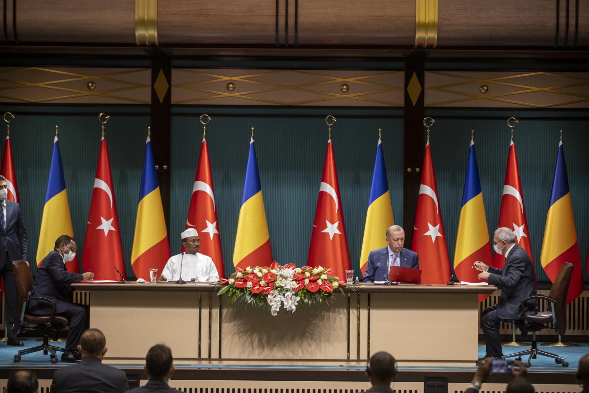 Cumhurbaşkanı Erdoğan Çad Geçiş Dönemi Devlet Başkanı Itno ile ortak basın toplantısında konuştu Açıklaması