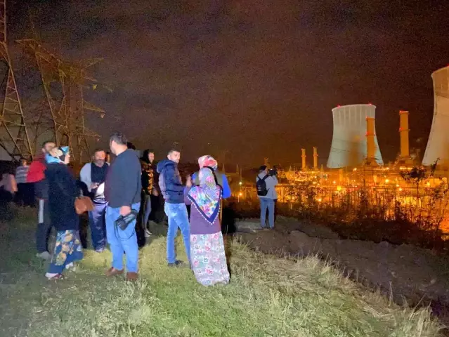 Doğal gaz santralinde korkutan patlama sesi! Bölgeye çok sayıda itfaiye ekibi sevk edildi