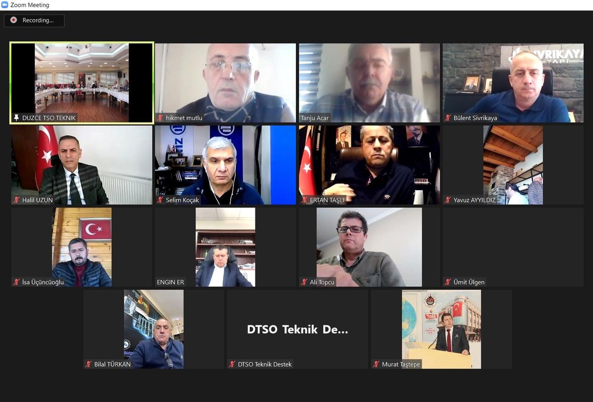 DTSO meclis toplantısı gerçekleştirildi