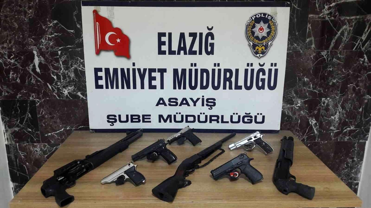 Elazığ\'da asayiş ve şok uygulamalarında 103 şüpheli yakalandı