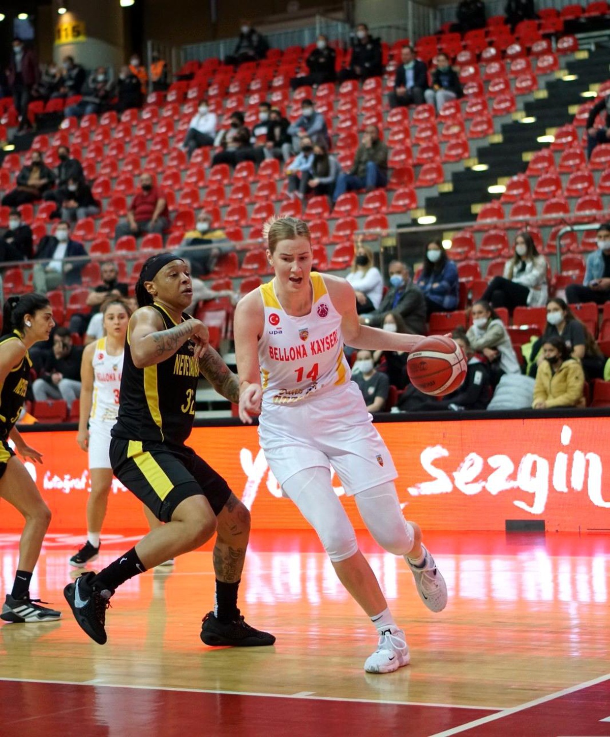EuroCup Women: Bellona Kayseri Basketbol: 62 Neve David Ramla: 86