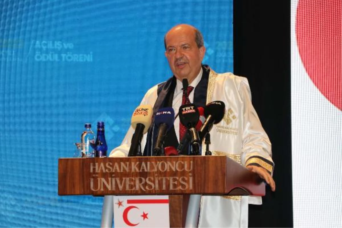 KKTC Cumhurbaşkanı Tatar: Benim yolum Türk\'ün yoludur, Türkiye ile birlikte yürüme yoludur