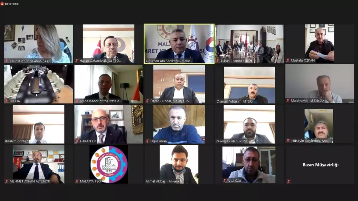 Malatya Ticaret ve Sanayi Odası ile Tubas arasında iş birliği ve dostluk mutabakatı
