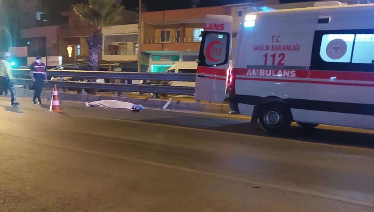 Mersin\'de Rus uyruklu kadın trafik kazasında hayatını kaybetti