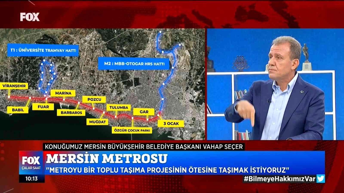 Seçer: "Merkezi hükümetin yüzü bize dönük olursa Mersin\'i kimse tutamaz"