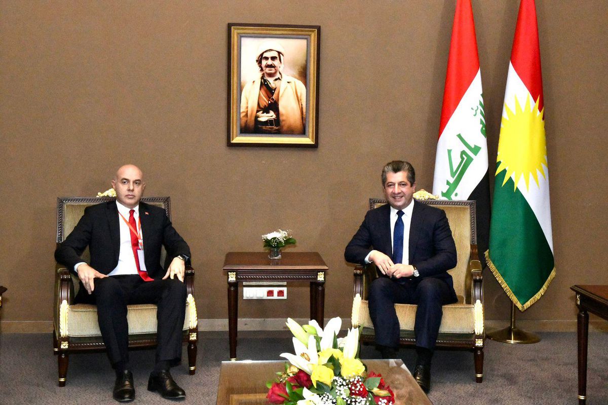 Son dakika haber... Türkiye\'nin Bağdat Büyükelçisi Güney, Erbil\'de IKBY Başbakanı Barzani ile görüştü