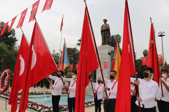 Adana, Mersin, Hatay ve Osmaniye'de 29 Ekim Cumhuriyet Bayramı kutlanıyor