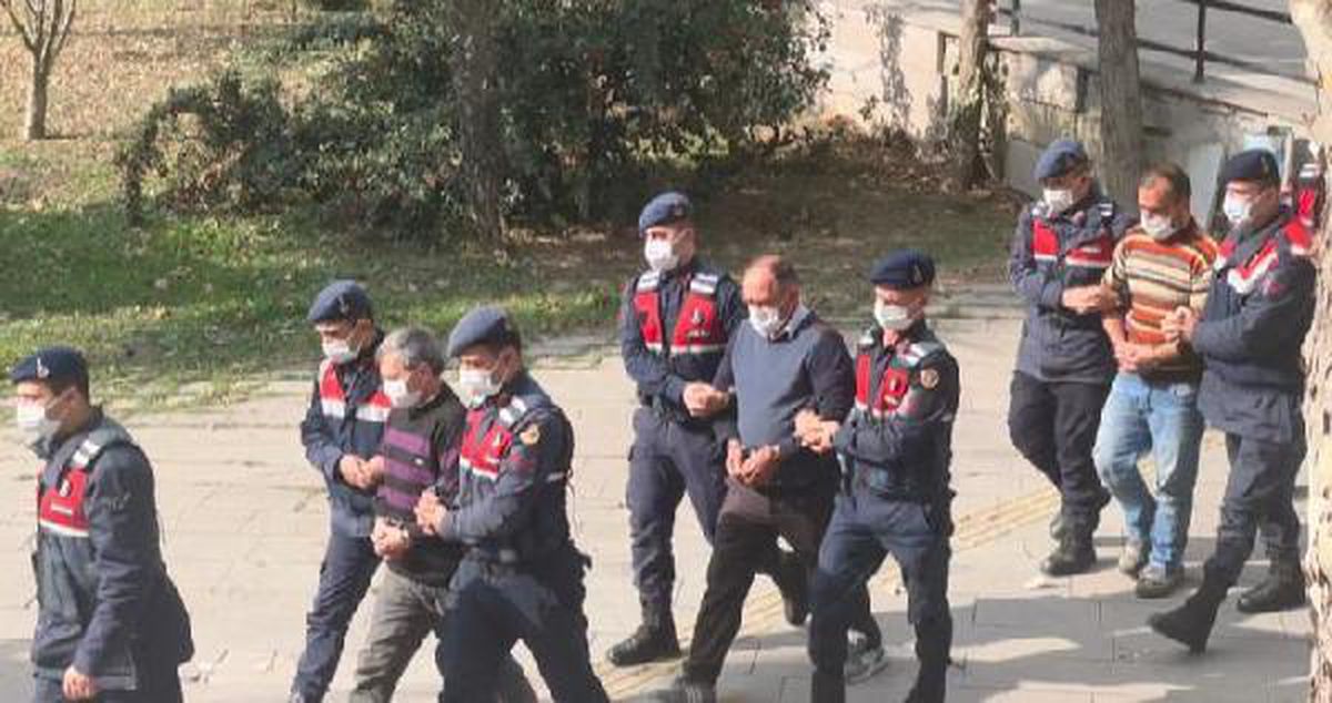 Bursa'da define ararken suçüstü yakalanan 4 kişi tutuklandı
