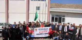 Dünya ikincisi milli güreşçi Ergüt memleketinde coşkuyla karşılandı