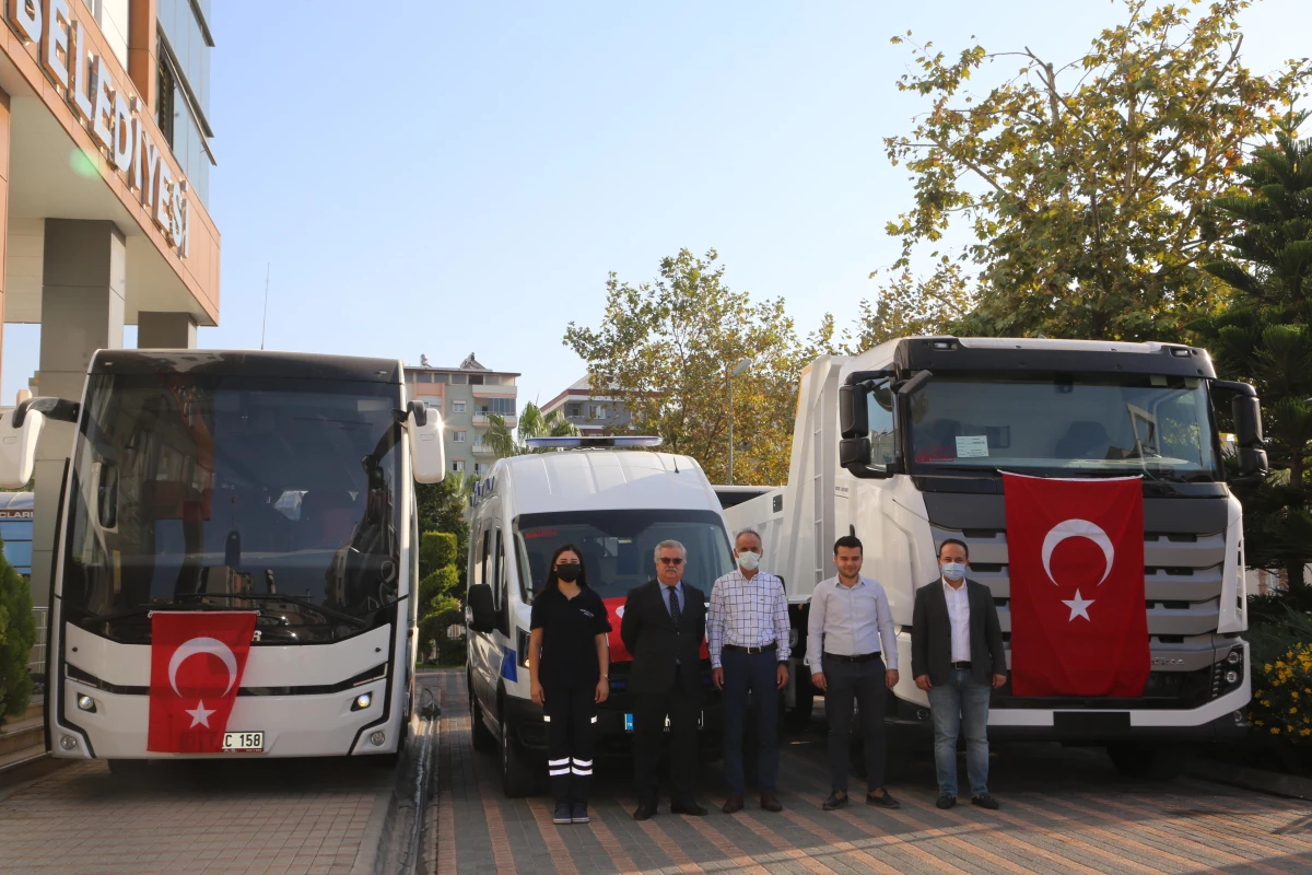 Erdemli Belediyesi araç filosunu güçlendiriyor