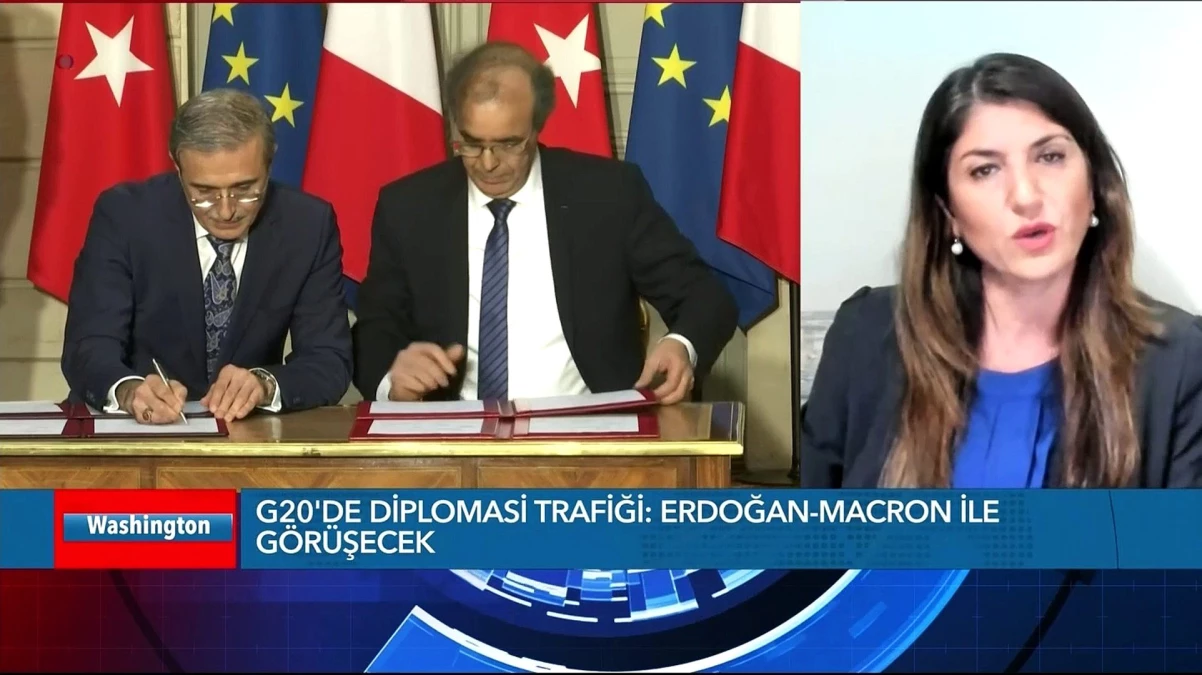 Erdoğan ve Macron G-20\'de Görüşecek