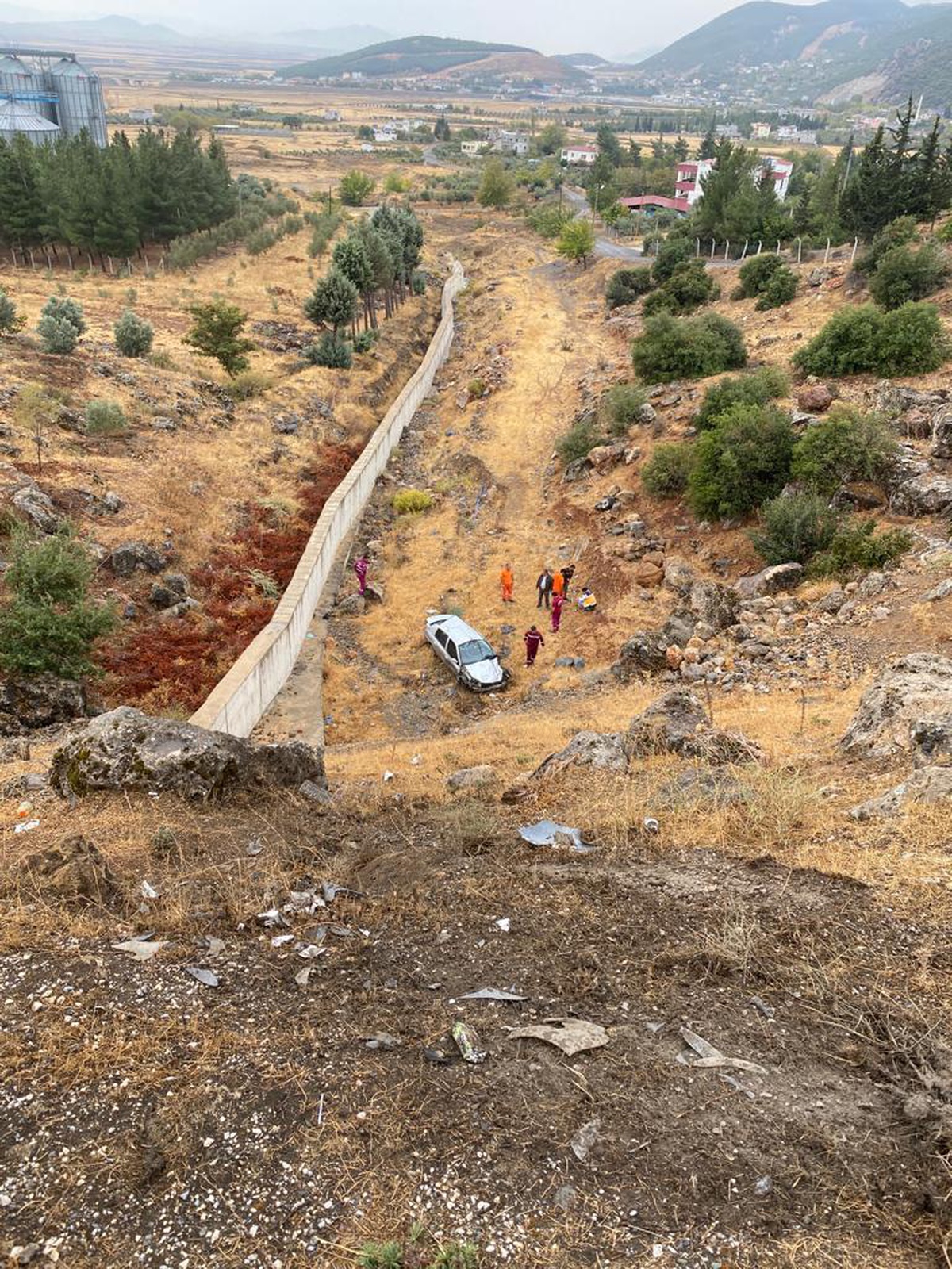 Gaziantep\'te kontrolden çıkan aracın sürücüsü yaralandı