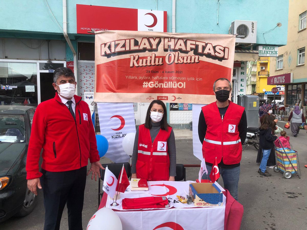 Hüyük\'te Kızılay etkinliği