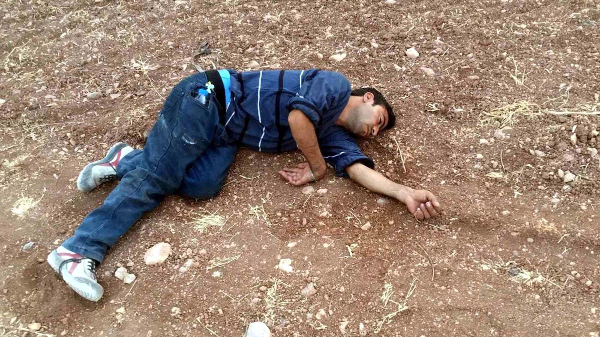 Kilis\'te jandarma ekiplerinin yerde hareketsiz bulduğu kişi tedavi altına alındı