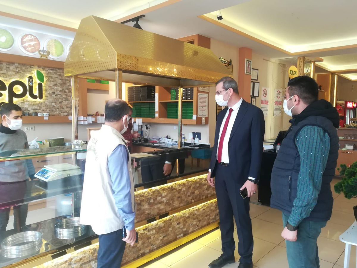 Kilis Tarım ve Orman Müdürlüğünden gıda denetimi