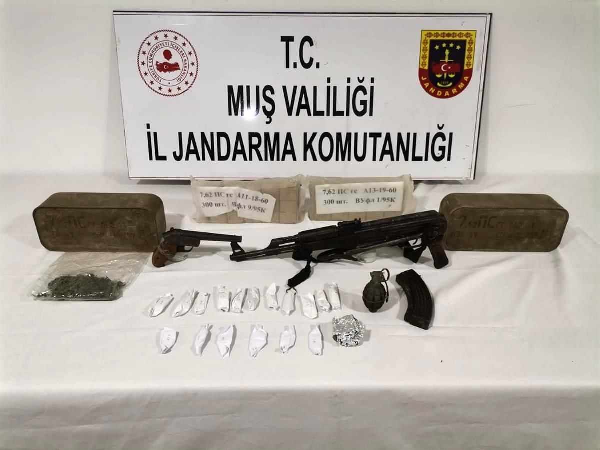 Muş\'taki silah kaçakçılığı operasyonunda 2 tutuklama