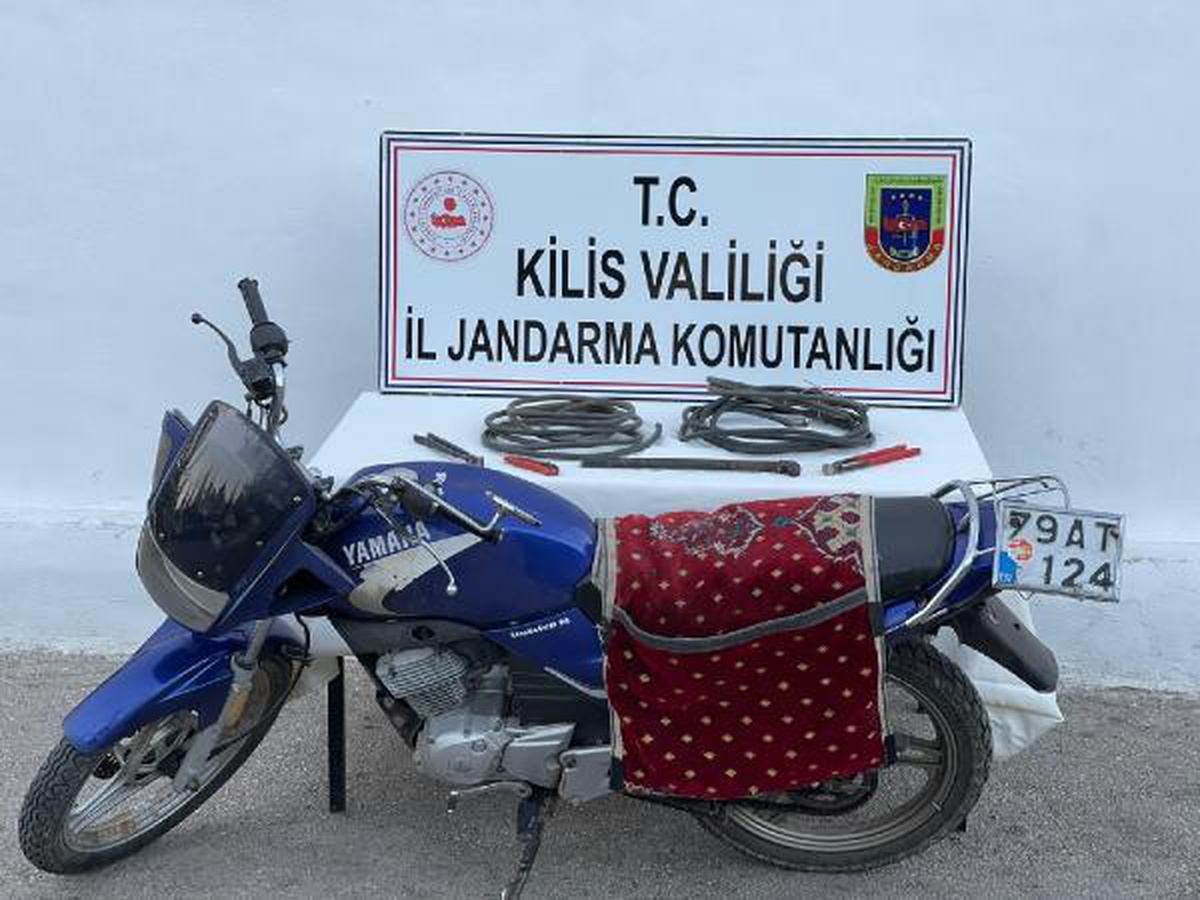 Suçüstü yakalanan 2 kablo hırsızı tutuklandı