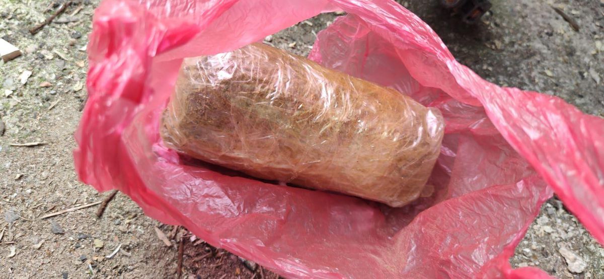 Son dakika: Tekirdağ\'da şüphelilerin polisi görünce attığı poşette 850 gram esrar ele geçirildi