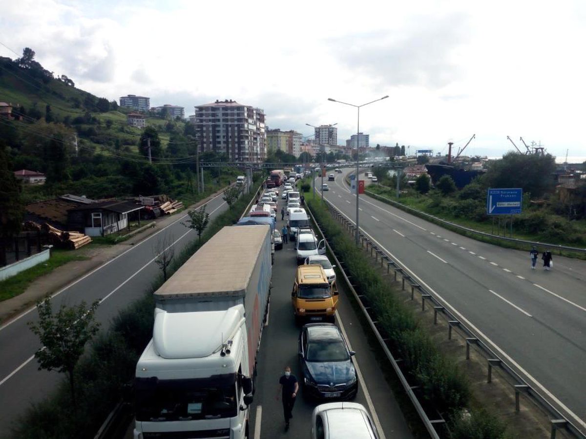 Trabzon\'da motorlu kara taşıt sayısı bir yılda 11 bin 122 adet arttı