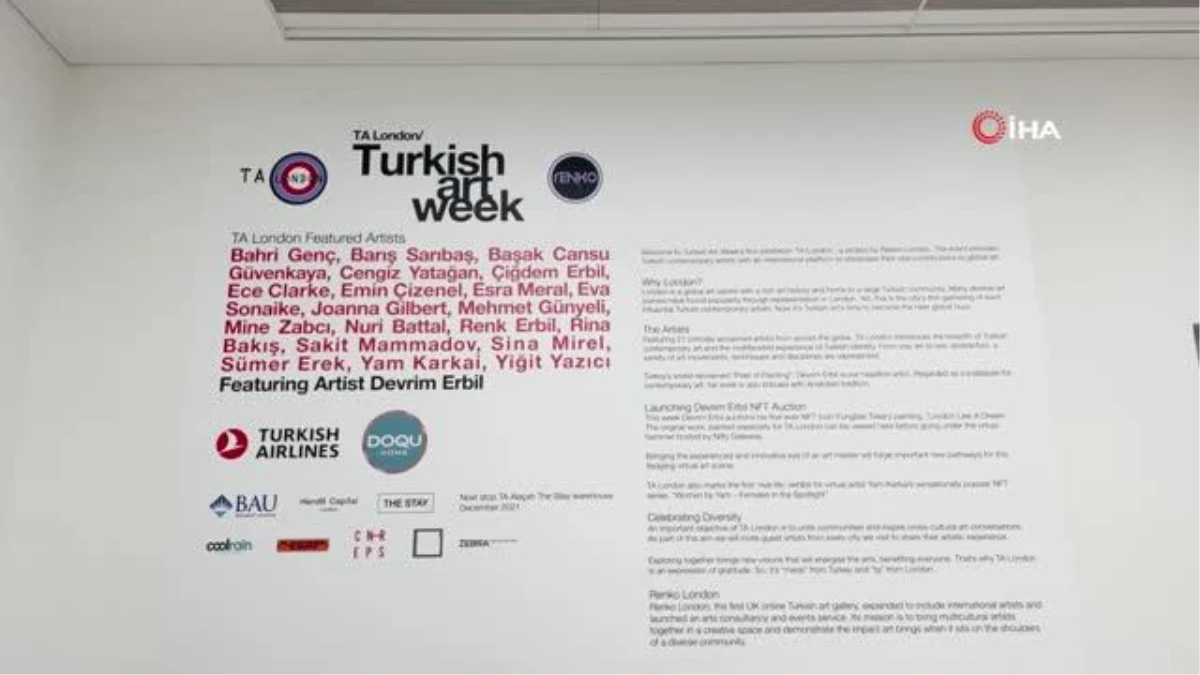 Türk Sanat Haftası Londra\'da başladı