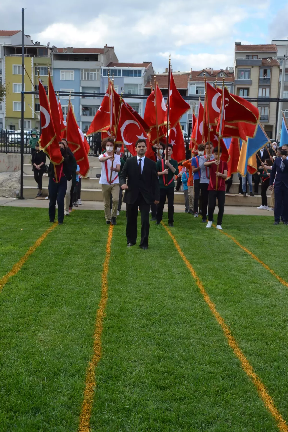 Çanakkale genelinde 29 Ekim Cumhuriyet Bayramı kutlanıyor