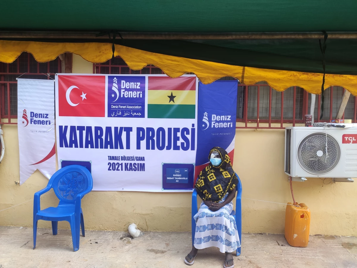 Deniz Feneri Derneği Gana\'da 8 günde 500 katarakt ameliyatı yaptı