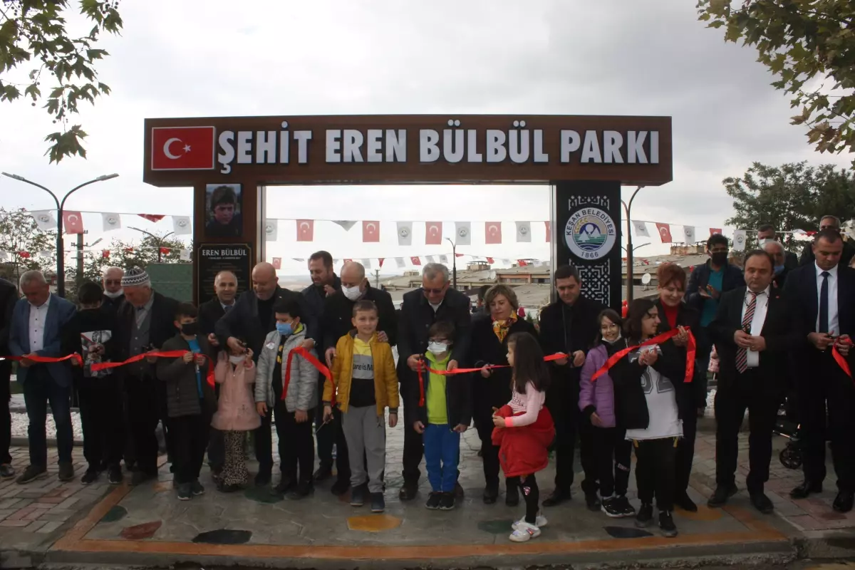 Son dakika haberi | KEŞAN\'DA ŞEHİT EREN BÜLBÜL PARKI AÇILDI