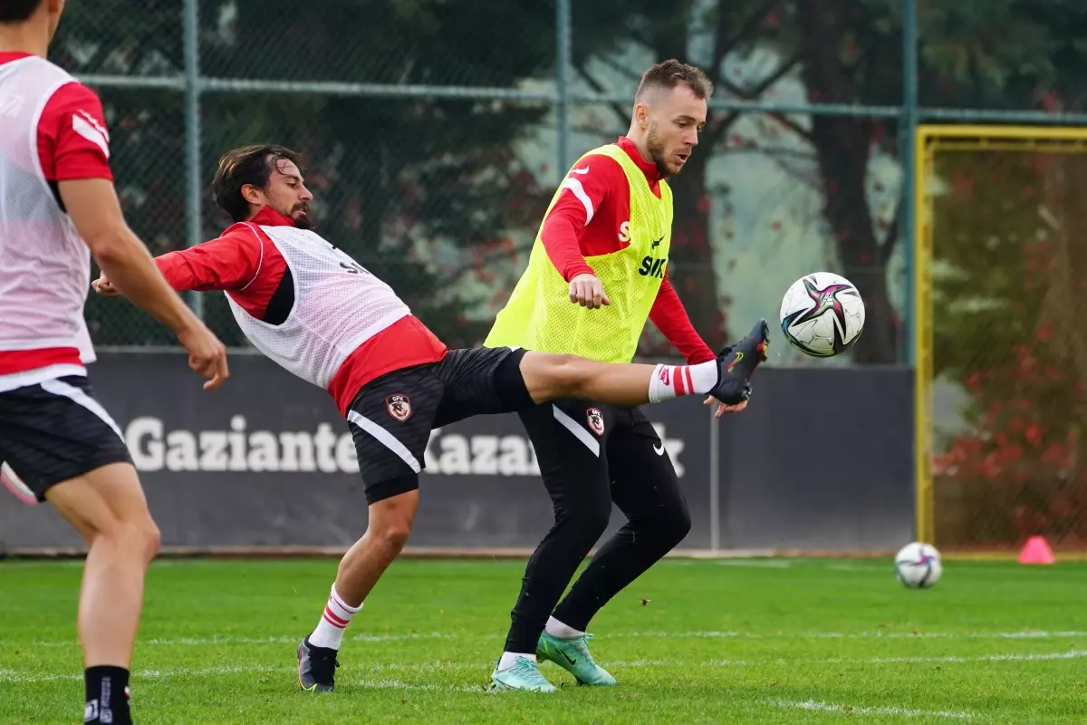 Gaziantep FK, Galatasaray maçının hazırlıklarını sürdürdü