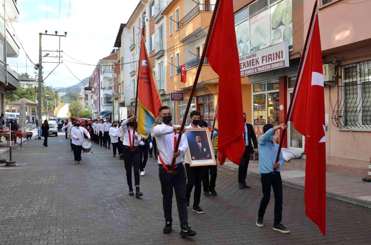Hanönü\'de Cumhuriyet Bayramı coşkusu