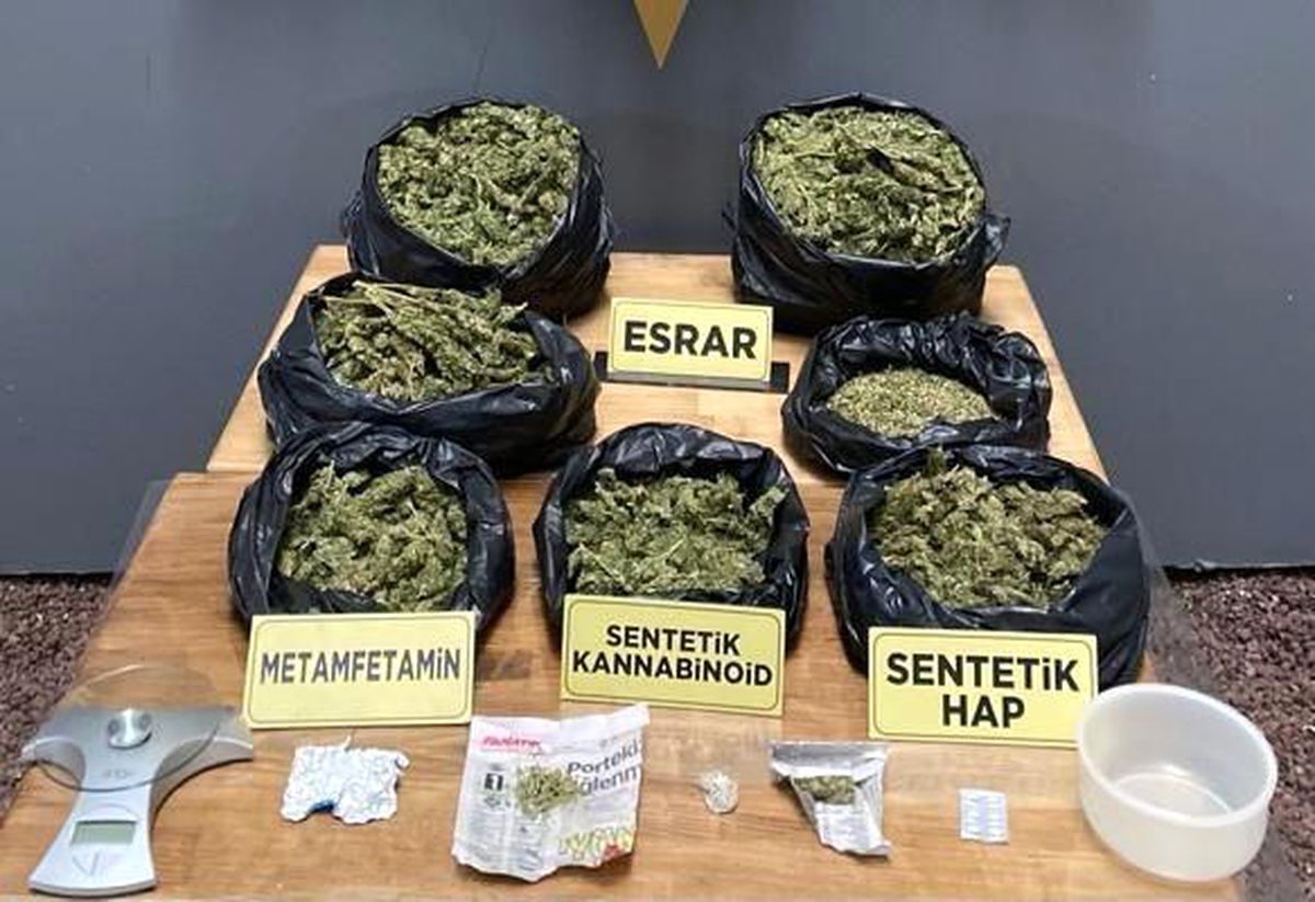 Malatya\'da uyuşturucu tacirlerine darbe
