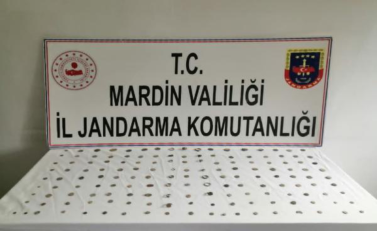 Mardin\'de Roma dönemine ait sikke ve yüzükler ele geçirildi
