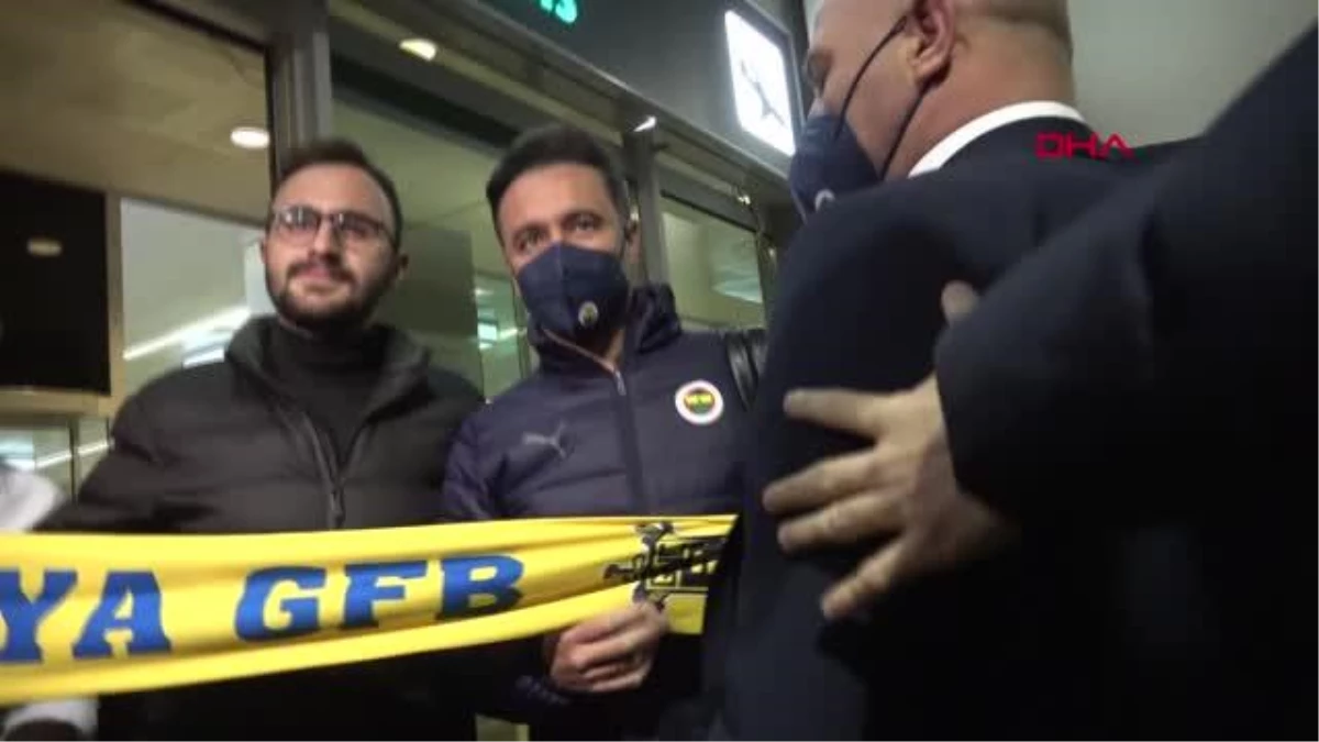 SPOR Fenerbahçe\'ye Konya\'da coşkulu karşılama