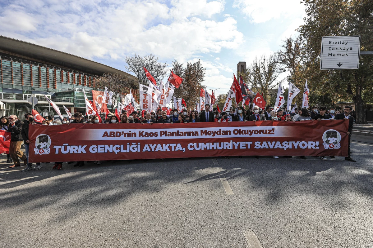 TGB\'den 29 Ekim Cumhuriyet Bayramı dolayısıyla "Gençlik Yürüyüşü"