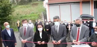 Yağlıdere'de hayırseverler tarafından yaptırılan cami ibadete açıldı