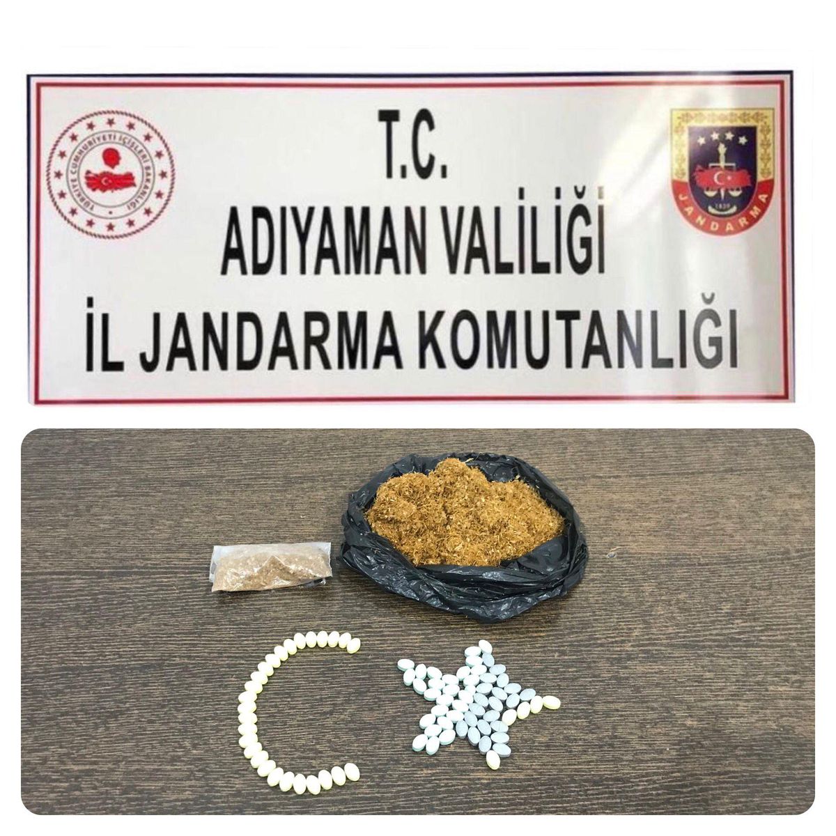 Adıyaman\'da uyuşturucu operasyonda 2 şüpheli gözaltına alındı