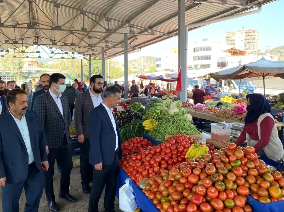 Başkan Bilgili, pazar esnafı ve vatandaşlar bir araya geldi