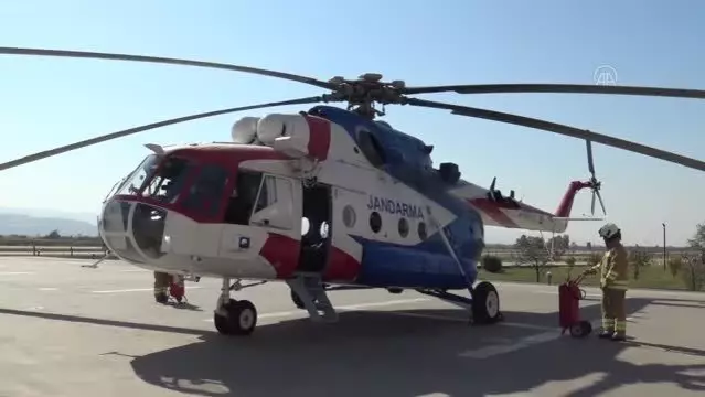 Son dakika: Jandarma ve polisten helikopter destekli trafik denetimi