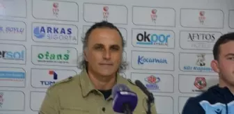 Son dakika haber: Royal Hastanesi Bandırmaspor - Yılport Samsunspor maçının ardından