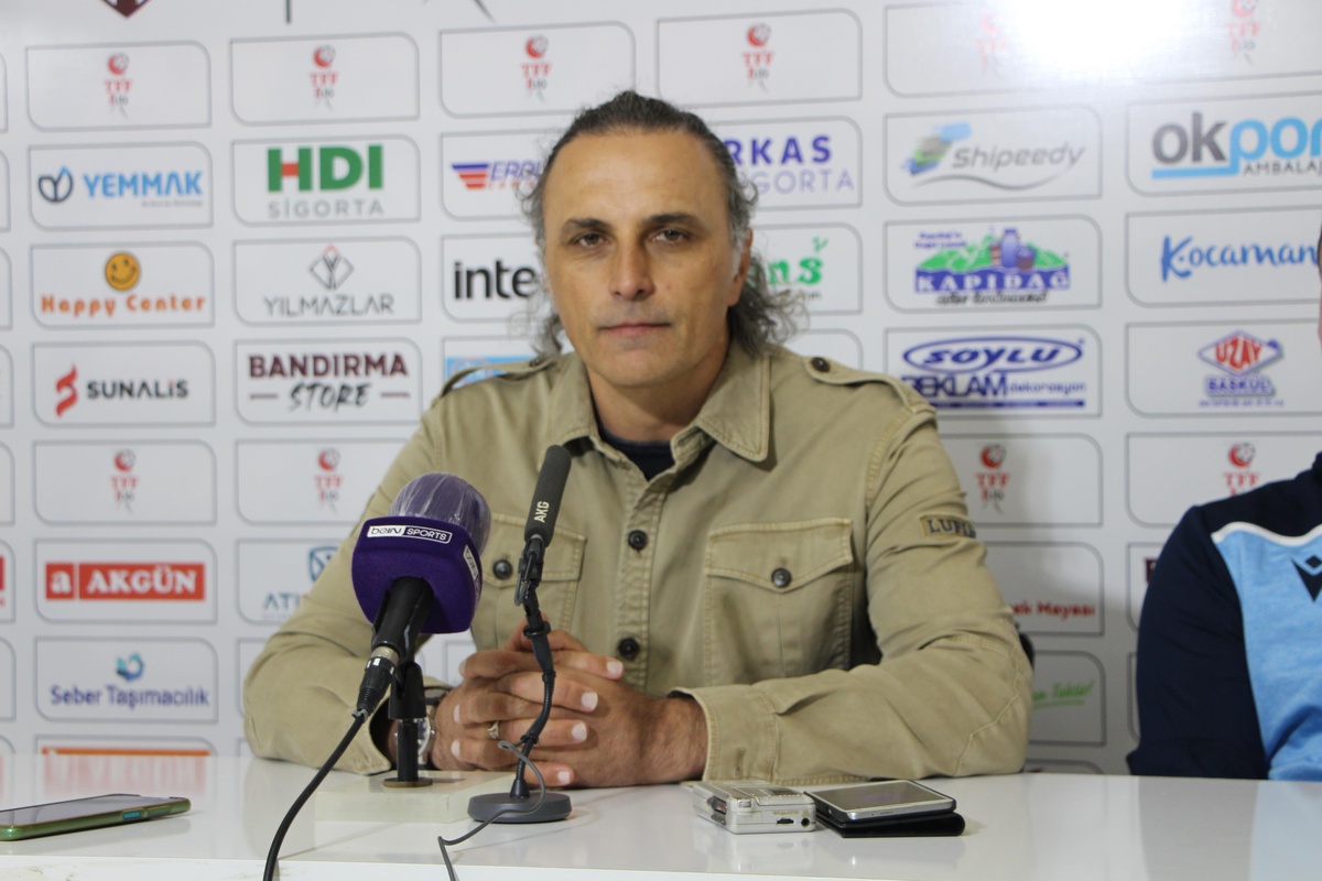 Royal Hastanesi Bandırmaspor - Yılport Samsunspor maçının ardından