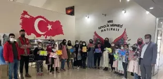 300 KIZ ÖĞRENCİ GİTARLA TANIŞIP OK ATTI, LANGIRT VE GOLF OYNADI