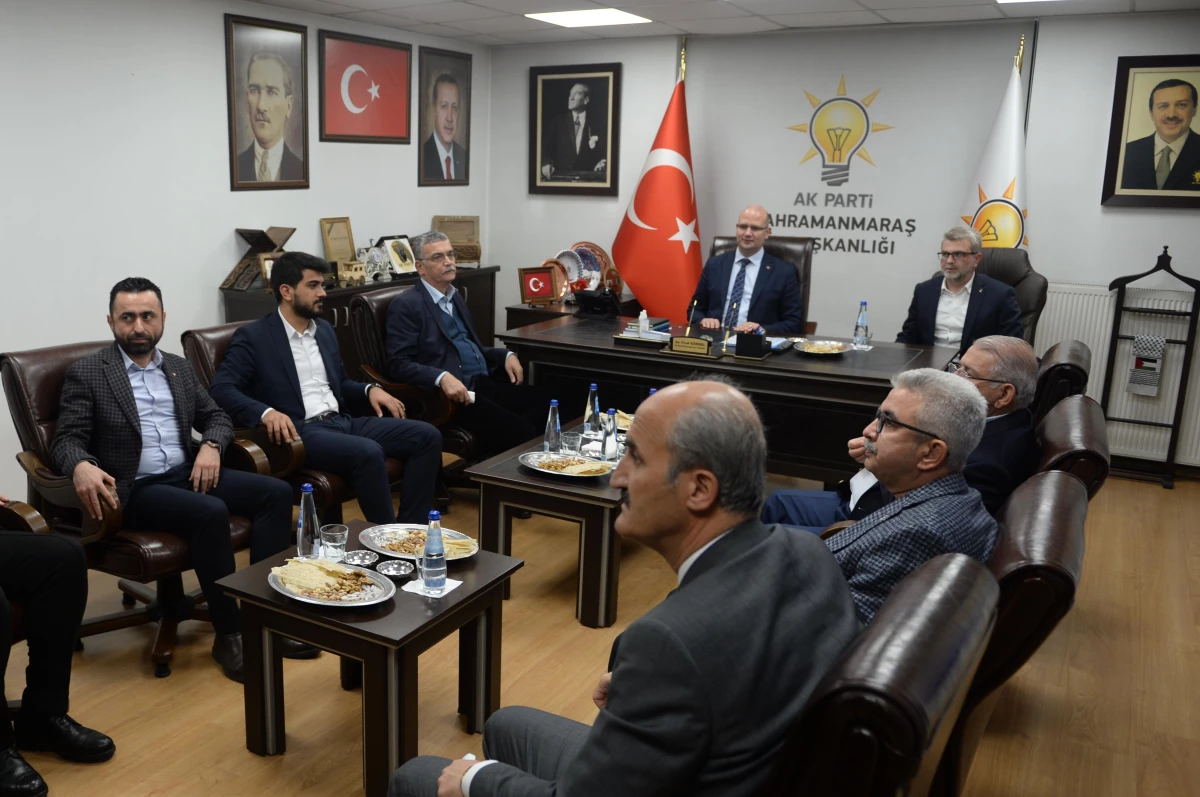 KAHRAMANMARAŞ - AK Parti Genel Başkan Yardımcısı İleri, partililerle buluştu