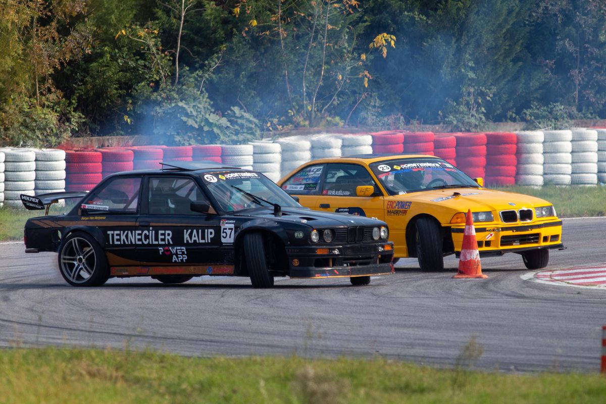 Apex Masters Türkiye Drift Şampiyonası ikinci yarışı, Kocaeli\'de yapıldı