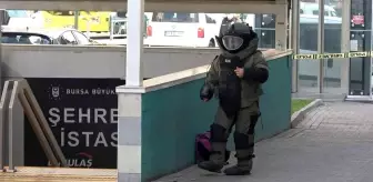 Bursa'da şehrin göbeğinde bomba alarmı