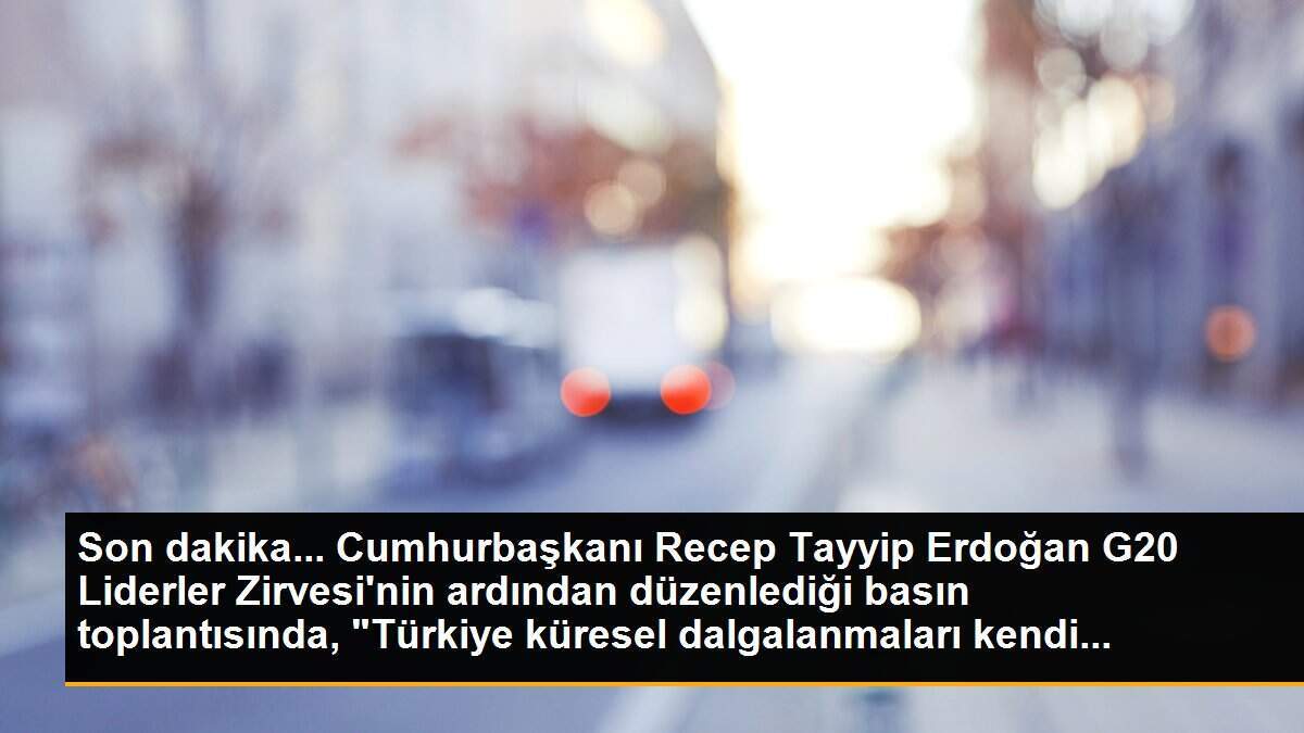 "Millî gelire göre dünyanın en fazla insani ve kalkınma yardımı yapan ülkelerinden biriyiz"